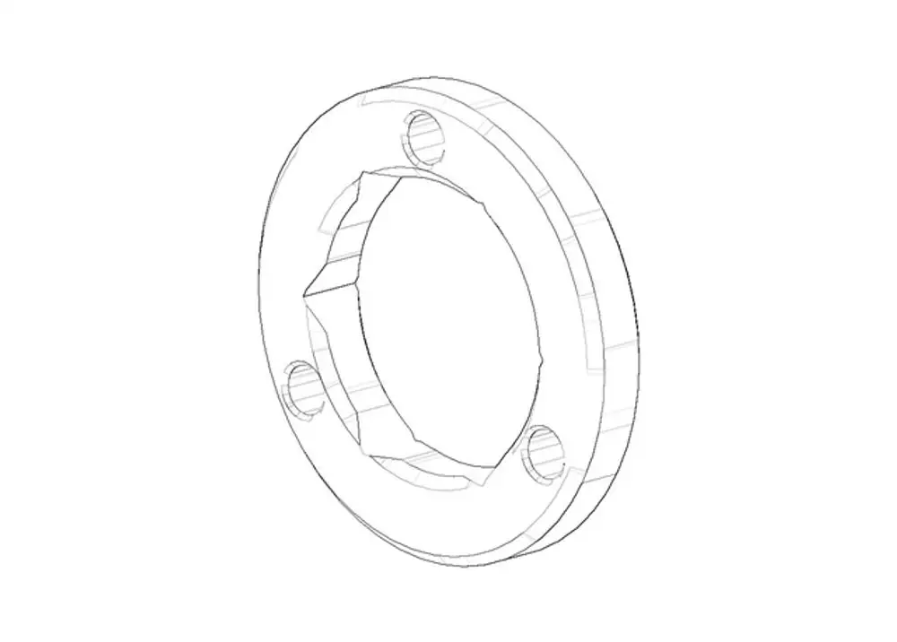 DORNBRACHT Befestigung Spannmutter ERSATZTEILE 092477002 D. 40 x 6 mm, 09247700290 Galeriebild 1